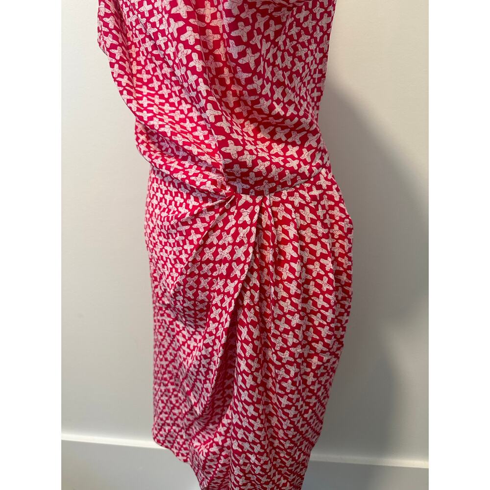 Thakoon 100% Silk Pink Print Dress - Picture 6 of 11